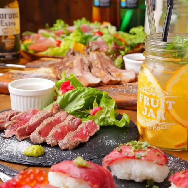 📢 時間を気にせず楽しめる！食べ飲み放題プラン 🍻✨