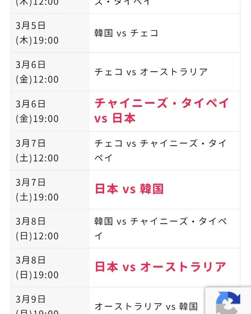 WBCが始まります！